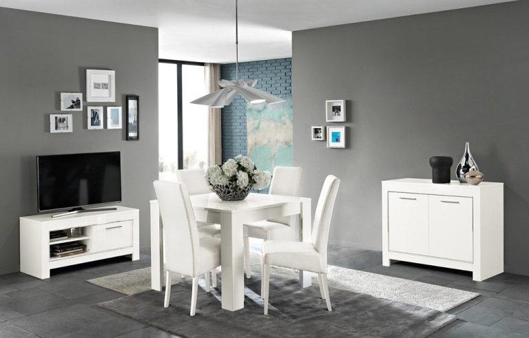 WOONKAMER SET MODENA WIT