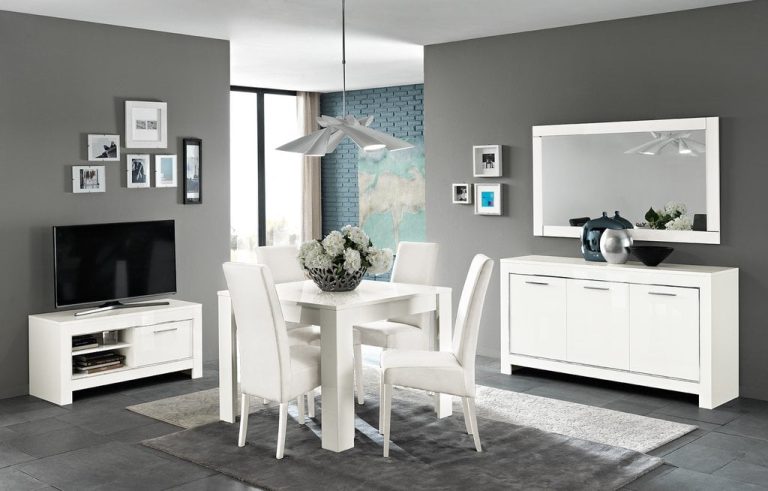 WOONKAMER SET MODENA WIT