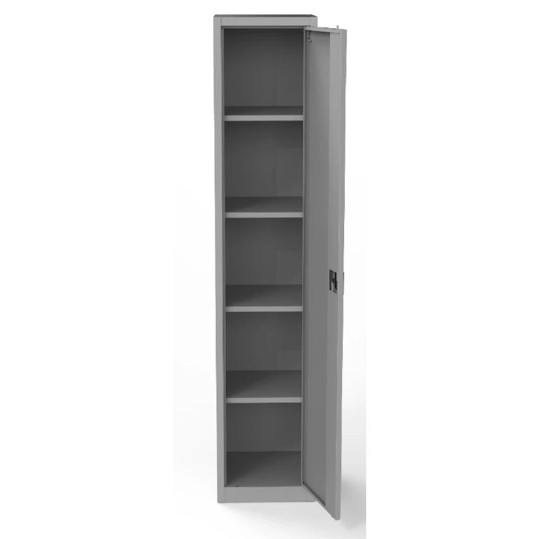 DRAAIDEURKAST ARCHIEFKAST KANTOORKAST STAAL 180X41X38 CM