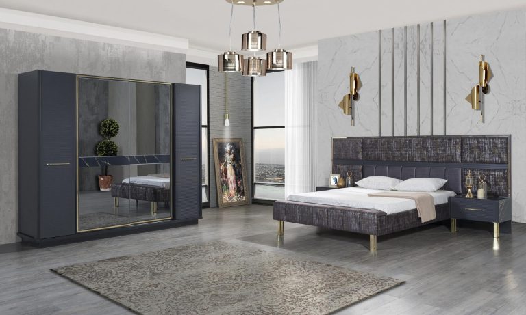 Nepal Antrasit Bedroom Set