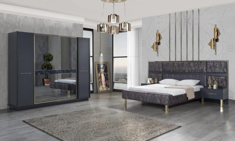 Nepal Antrasit Bedroom Set