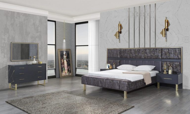 Nepal Antrasit Bedroom Set