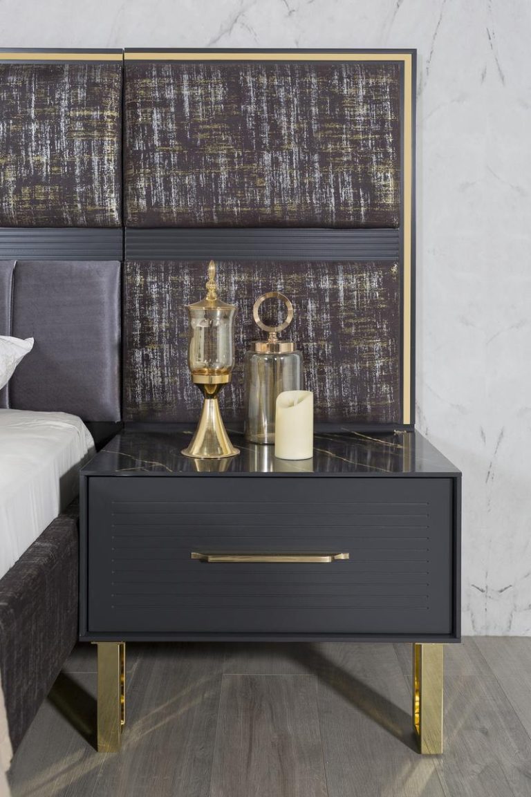 Nepal Antrasit Bedroom Set