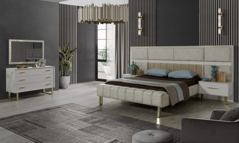 Nepal Cream Bedroom Set