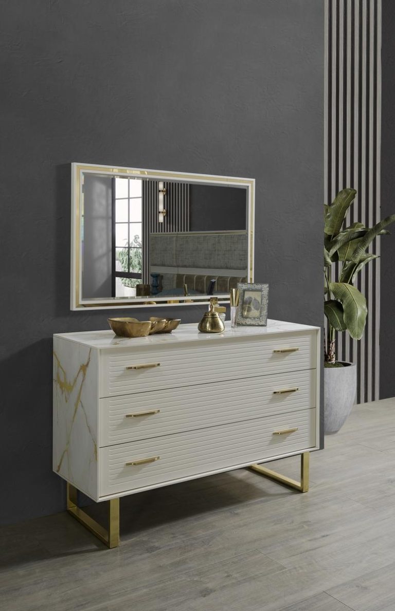 Nepal Cream Bedroom Set