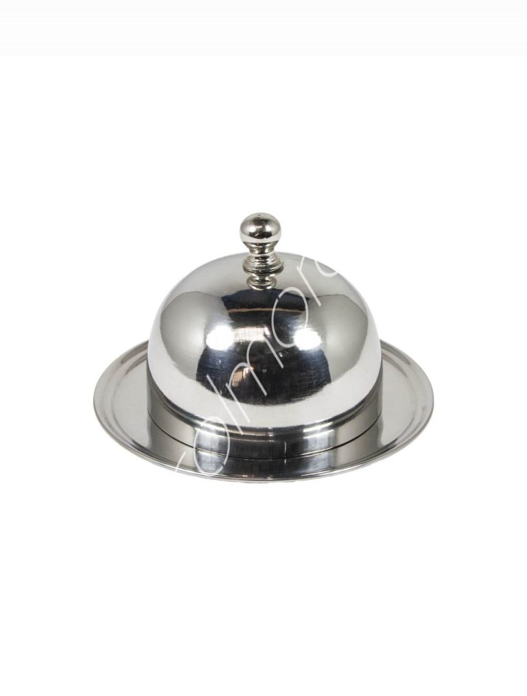 Butter pot avec couvercle S/S 13.5x13.5x10