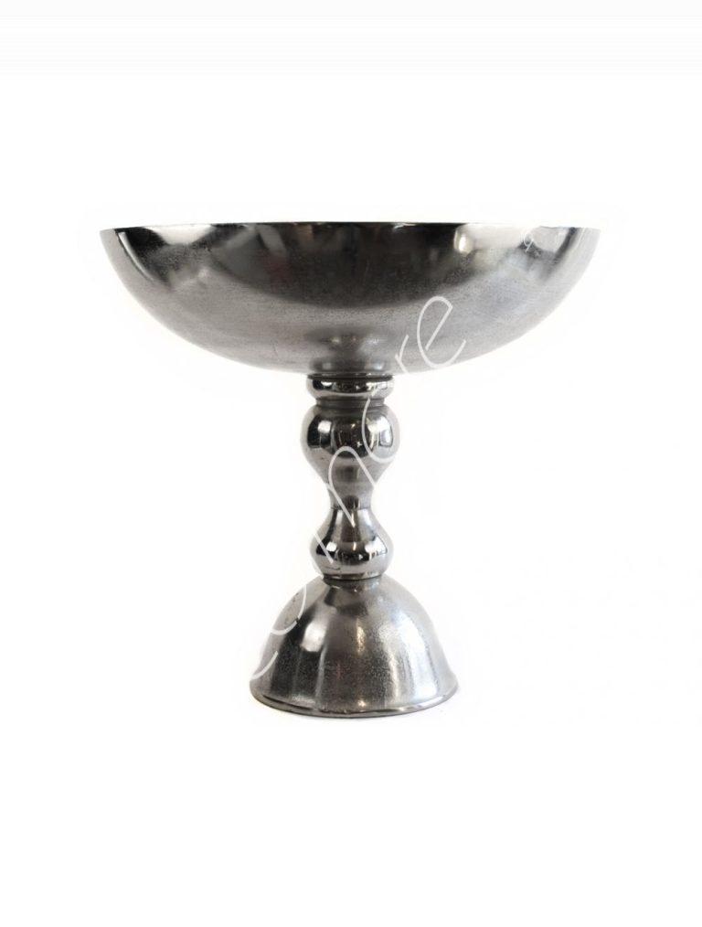 Bowl w/base ALU RAW/NI 60x60x59
