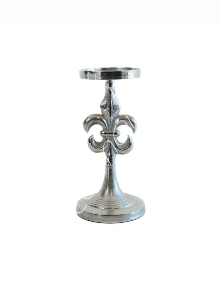 Candle holder lily ALU RAWNI 14x11x28