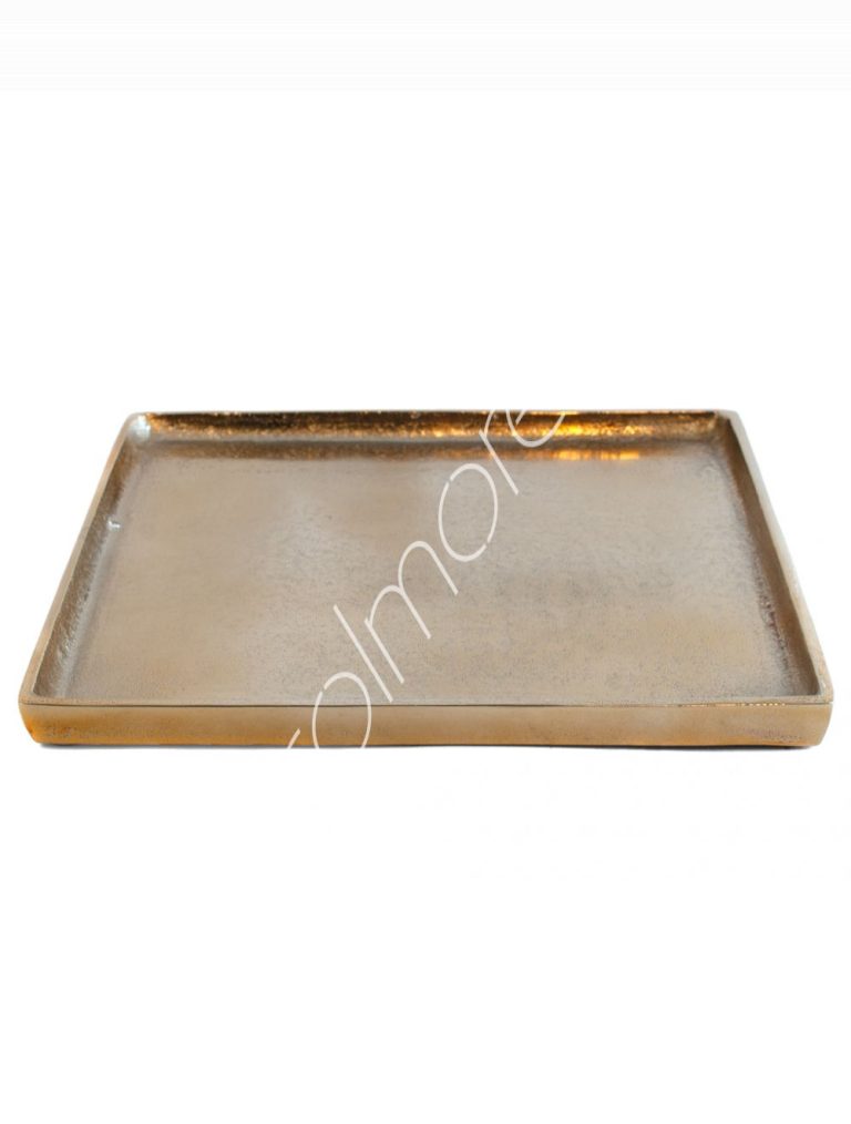 Plate square ALU RAWBRONZE 30x30x2