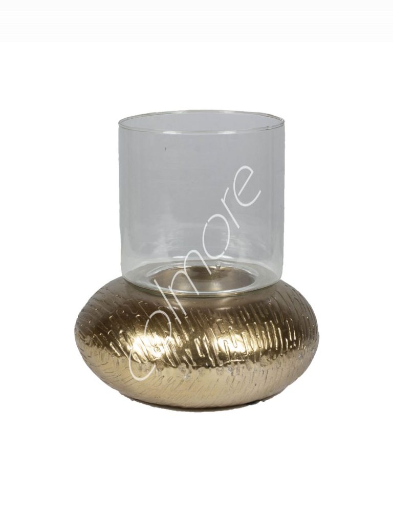 Votive embossed ALUBRONZE 17x17x17