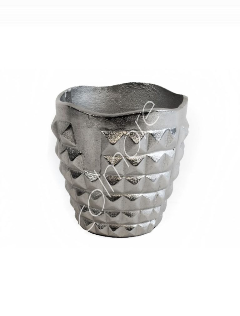 Vase ALU RAW/NI 13x13x13
