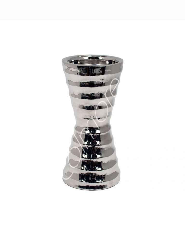 Candle holder ALU/NI 14x14x28