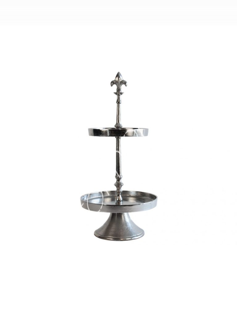 Etagere 2 tier lily ALU RAWNI 28x28x57