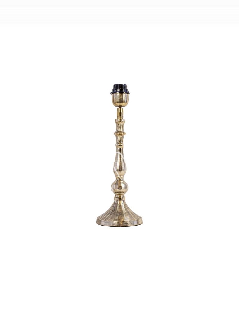Lamp base ALU RAW/BRONZE 18x18x63