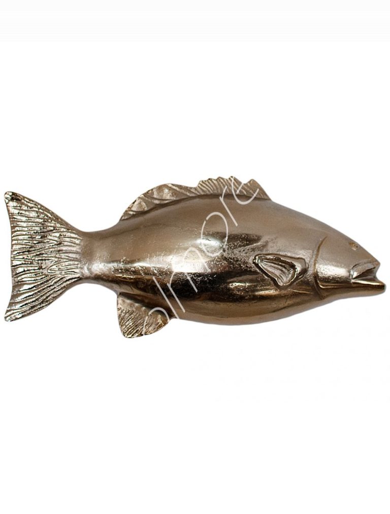 Decorative fish ALU RAWBRONZE 34x15x10