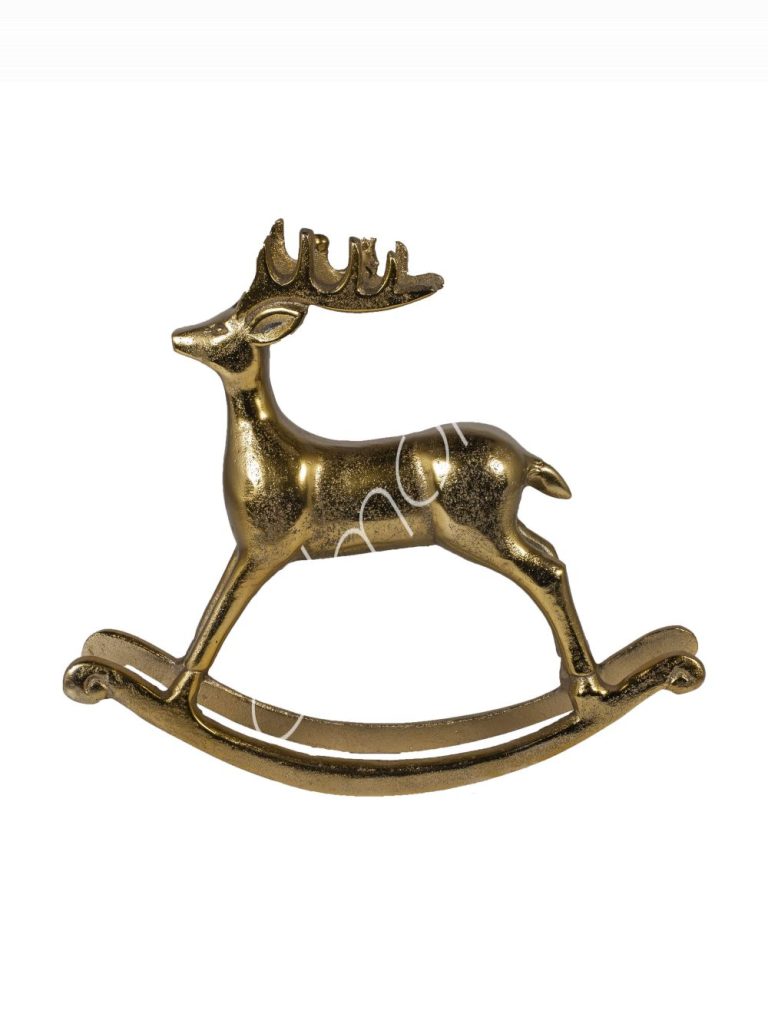 Rocking deer ALU RAWBRONZE 18x5x16