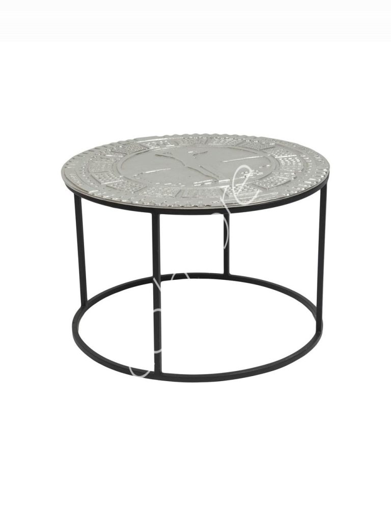 Coffee table ALU RAW/NI 69x69x45