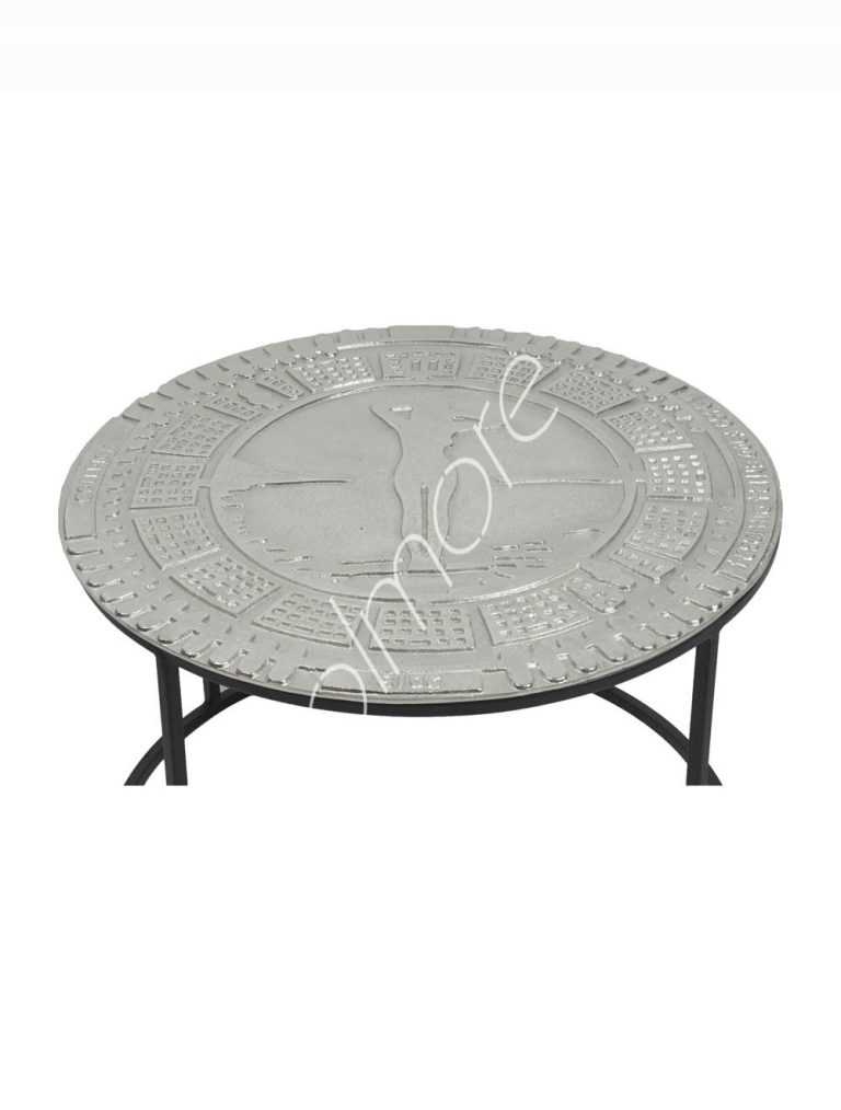 Coffee table ALU RAW/NI 69x69x45