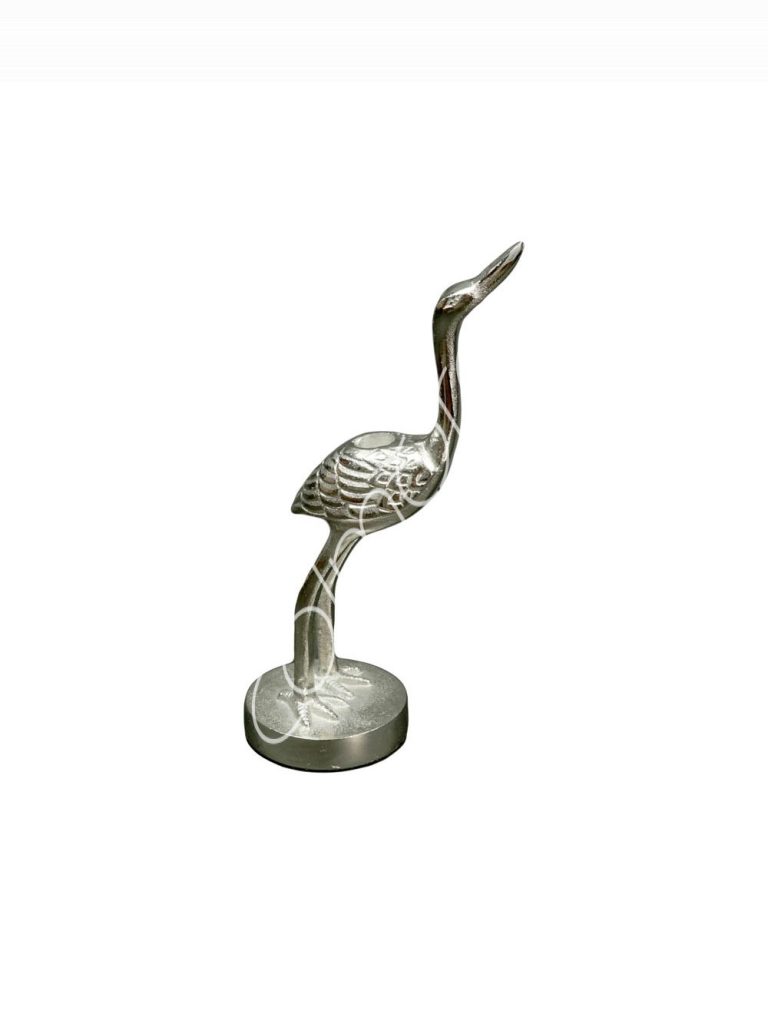 Candle holder flamingo ALU RAWNI 18x10x32