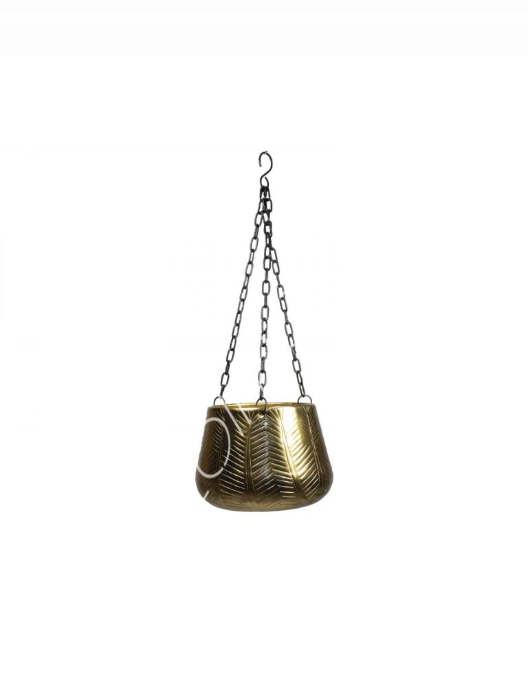Hanging vase ALUBR black 38x38