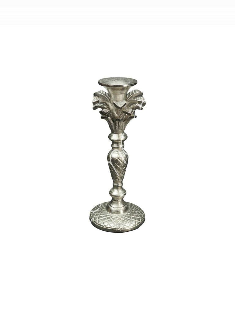 Candle holder palm tree ALU RAWNI 16x16x31