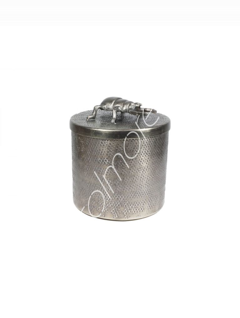 Box w/cricket ALU/PEWTER 21x21x23
