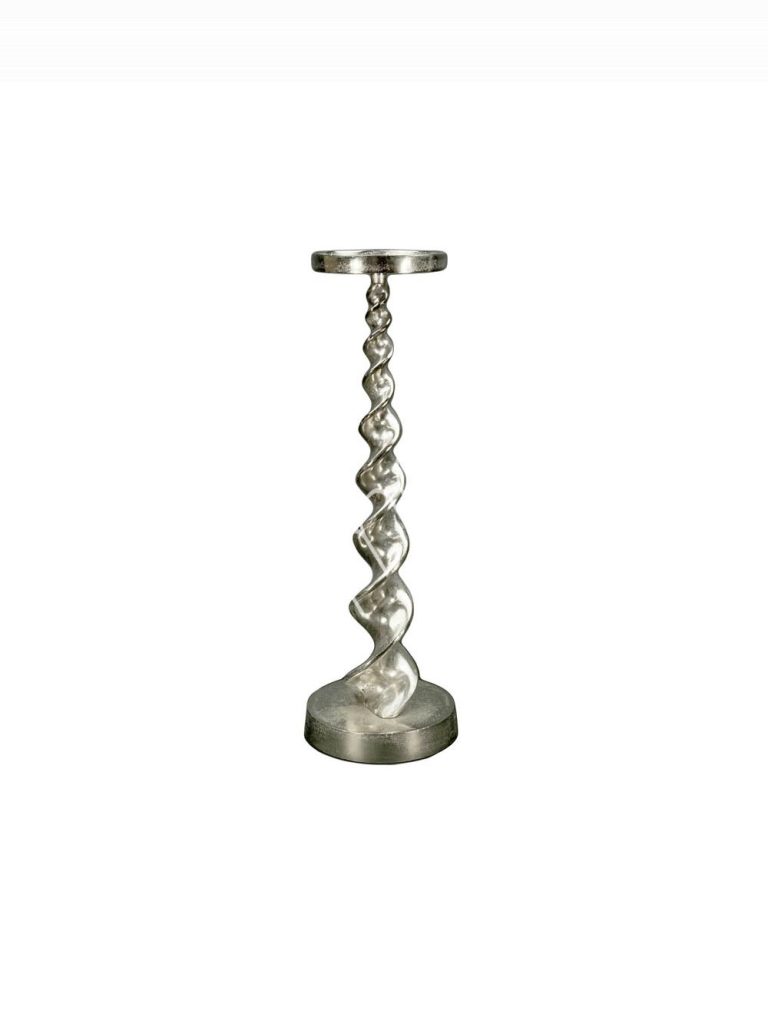 Candle holder ALU RAWNI 20x20x63