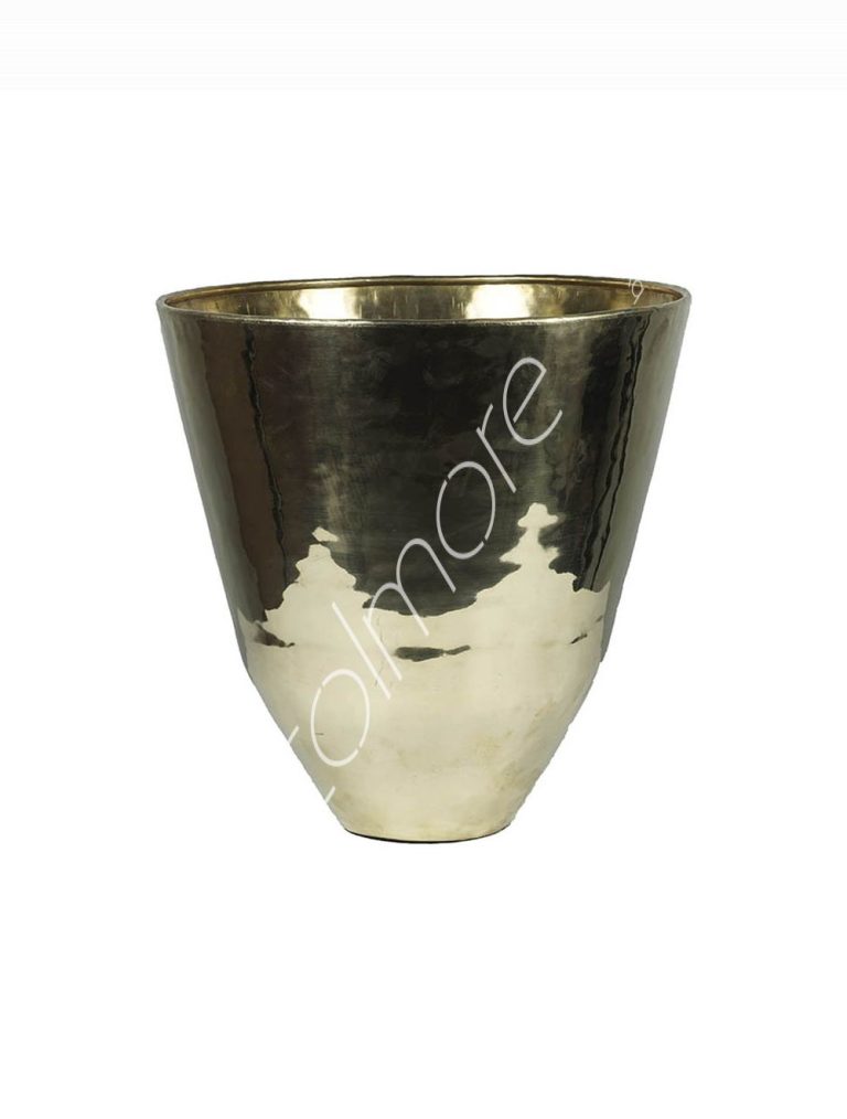 Vase COBRAss polished 50x50x50