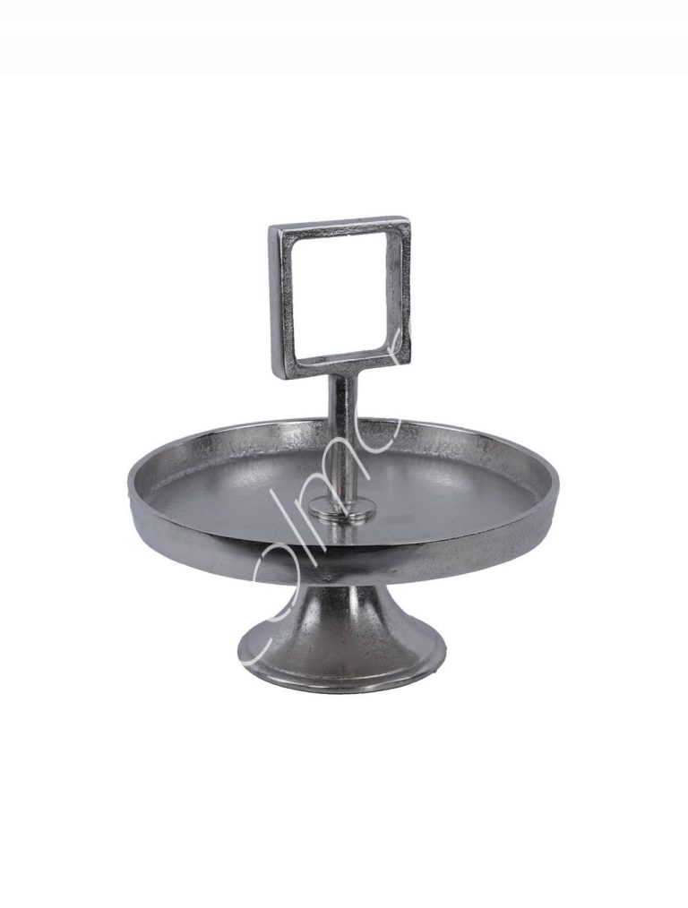 Tray round wsquare handle ALU RAWNI 30x30x32