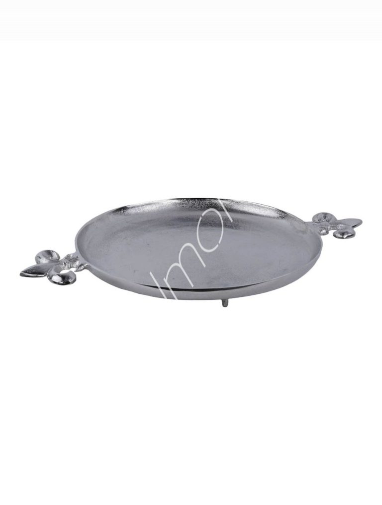 Plate round wlily handle AU RAWNI 64x43x7
