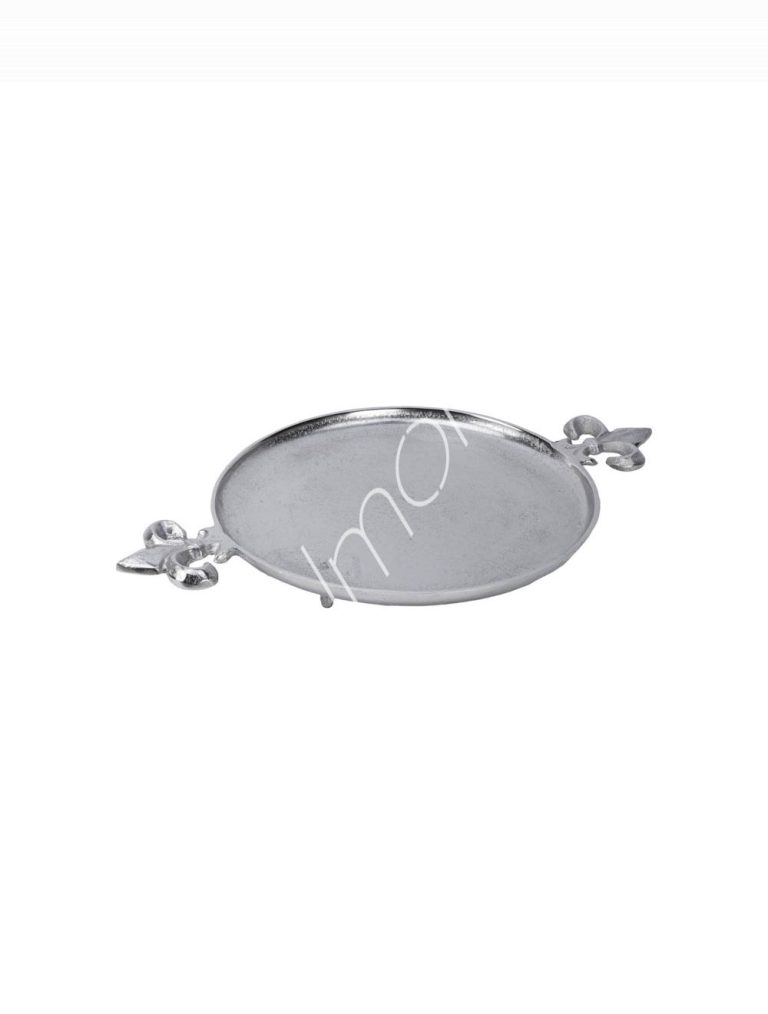 Plate round wlily handle AU RAWNI 48x30x5