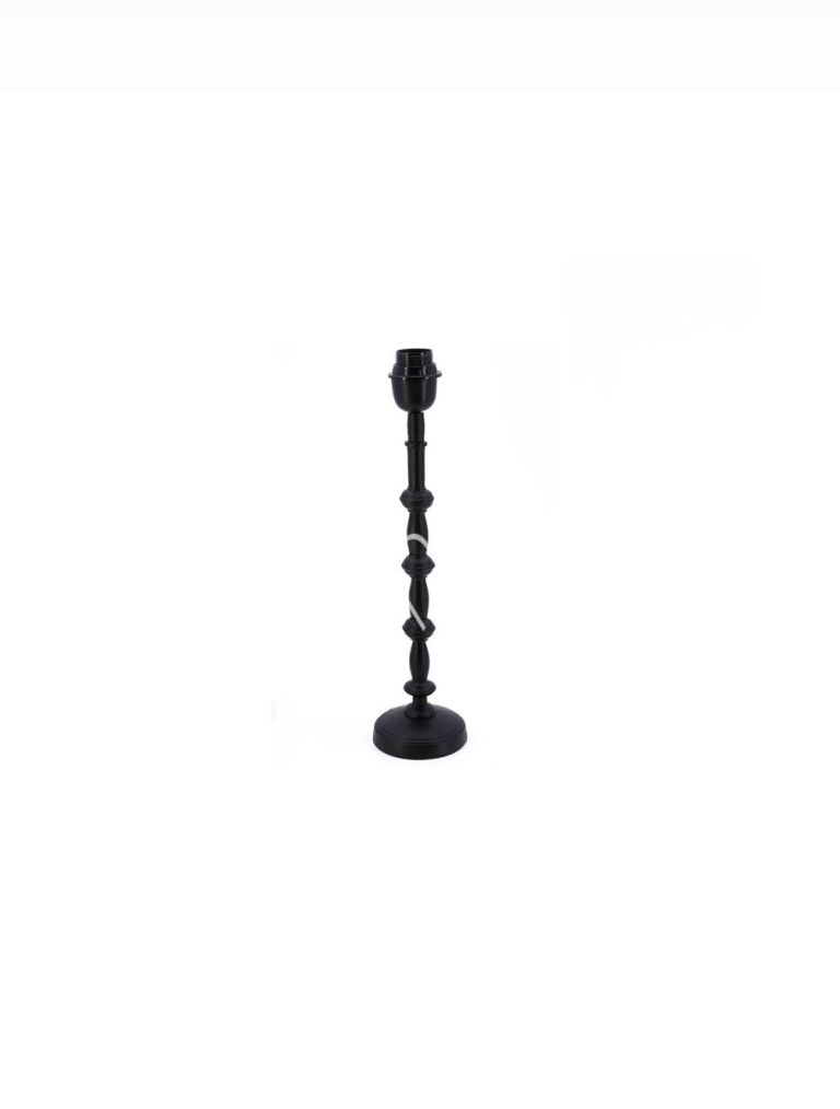 Lamp base ALU RAW/BLACK 11x11x45