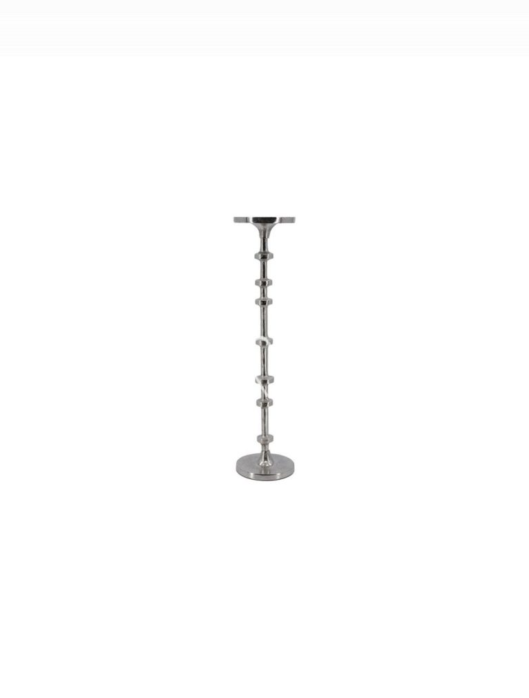 Candle holder ALU RAWNI 14x14x60