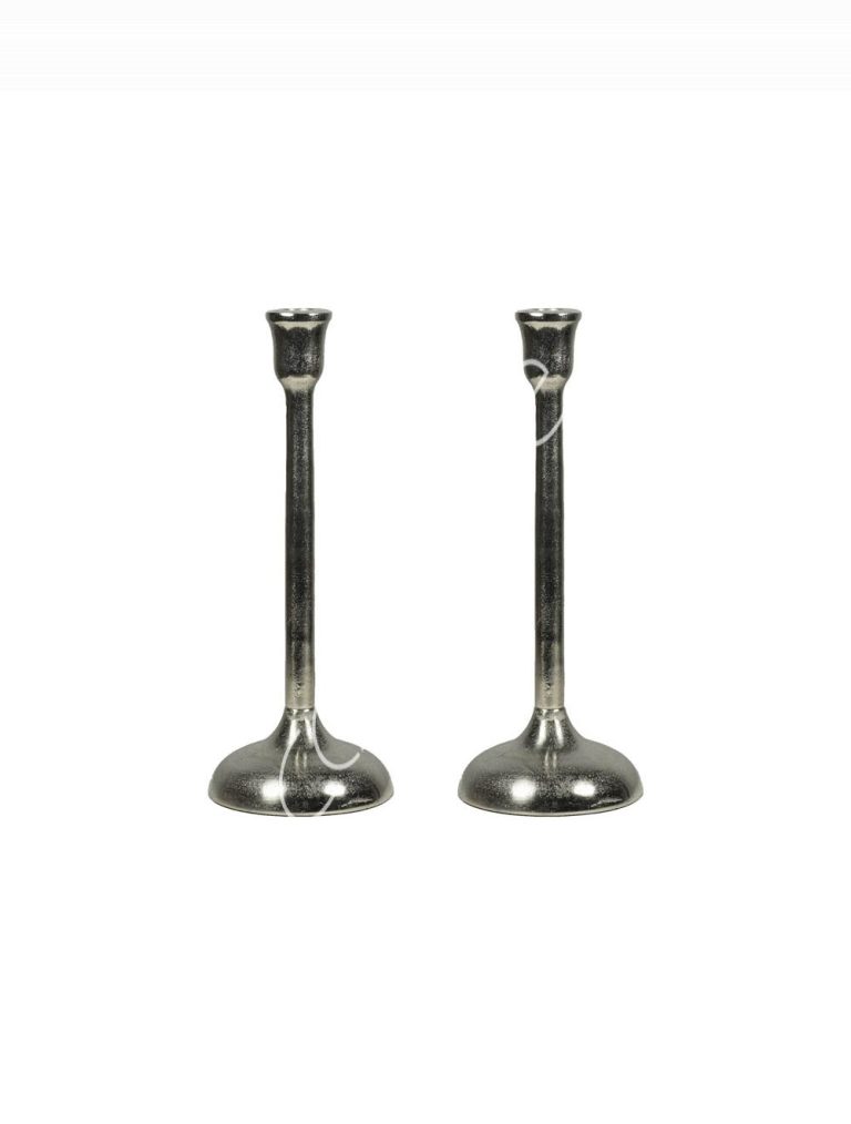 Candle holder SET2 ALU RAWNI 13x13x46
