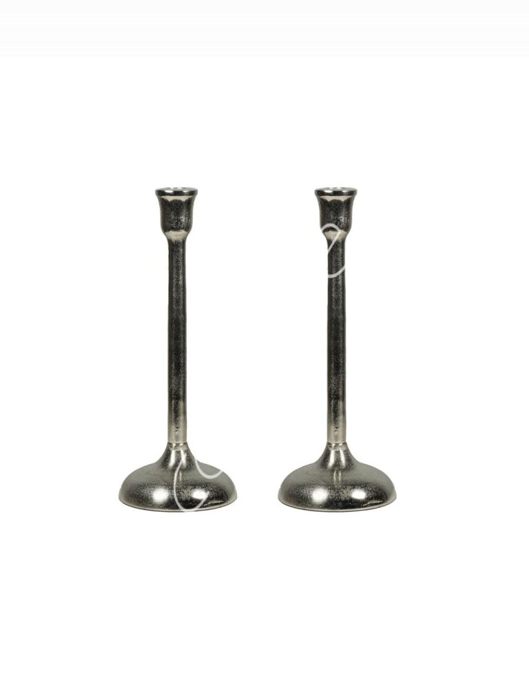 Candle holder SET2 ALU RAWNI 13x13x35
