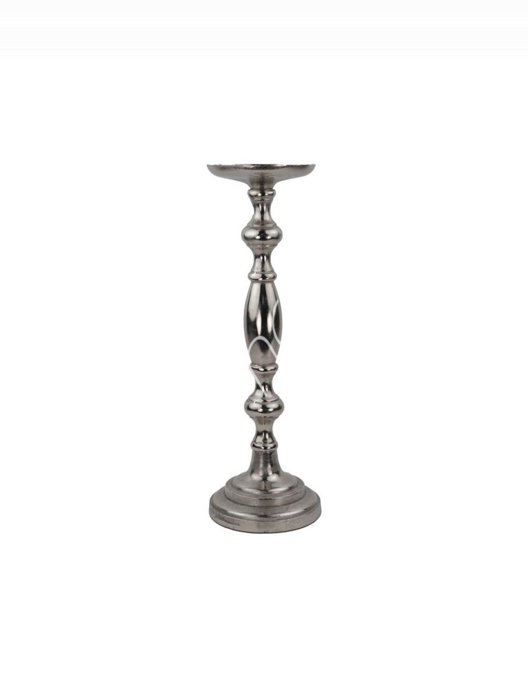 Candle holder ALU RAWNI 17x17x52