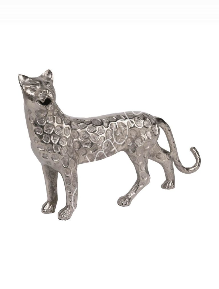 Decorative leopard ALU RAWNI 45x12x30