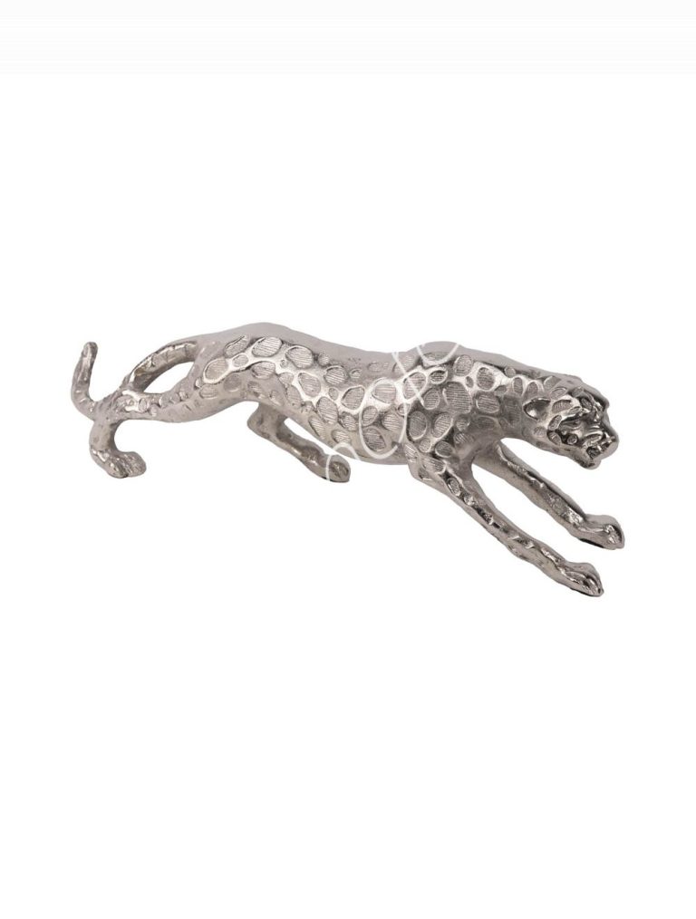Decorative leopard ALU RAWNI 49x10x14