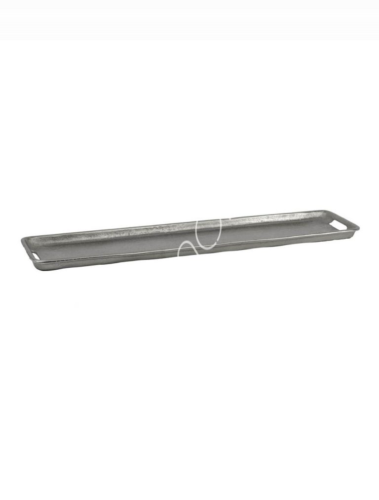 Plate w/handle ALU RAW/NI 88x25x4