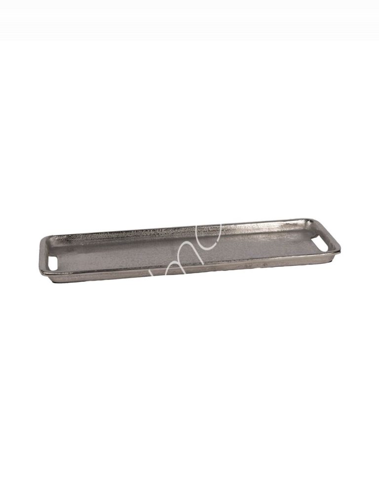 Plate w/handle ALU RAW/NI 80x13x2