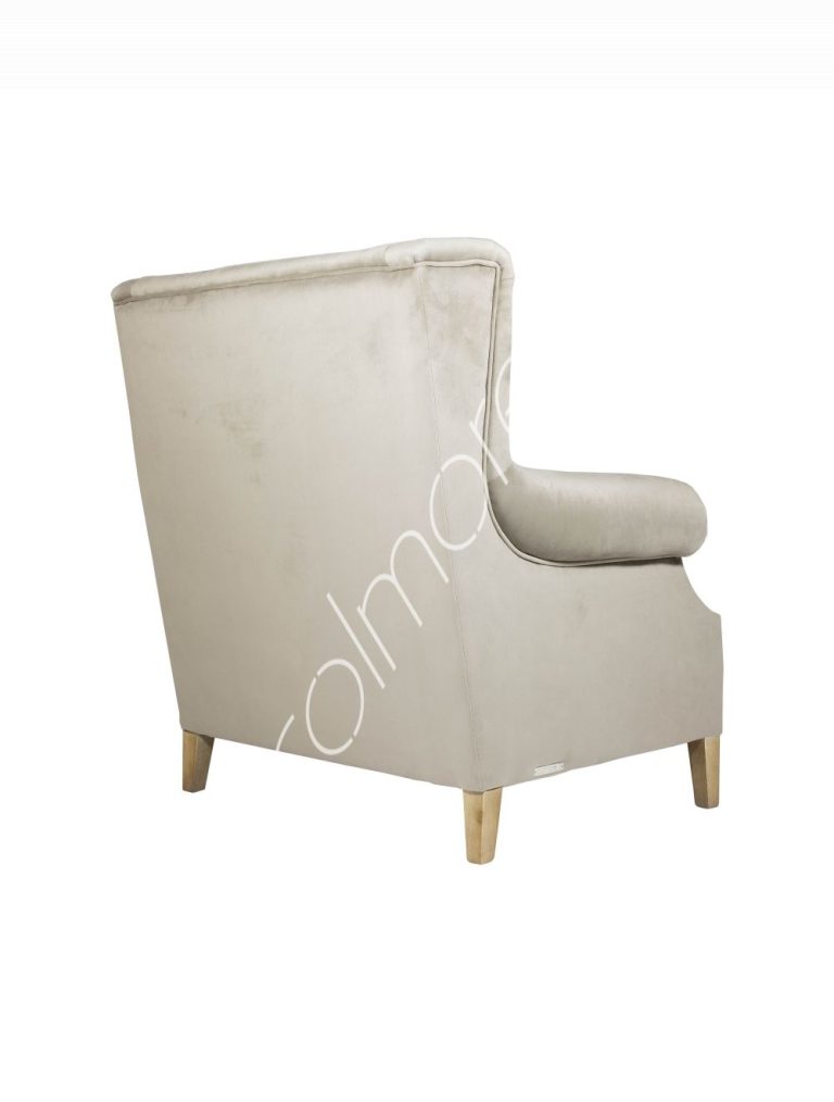 Armchair Jan natvelvet 108x93x109