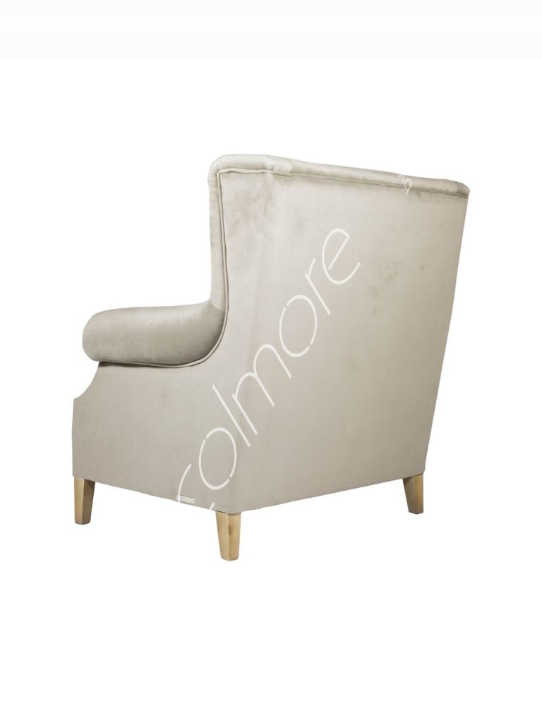 Armchair Jan natvelvet 108x93x109