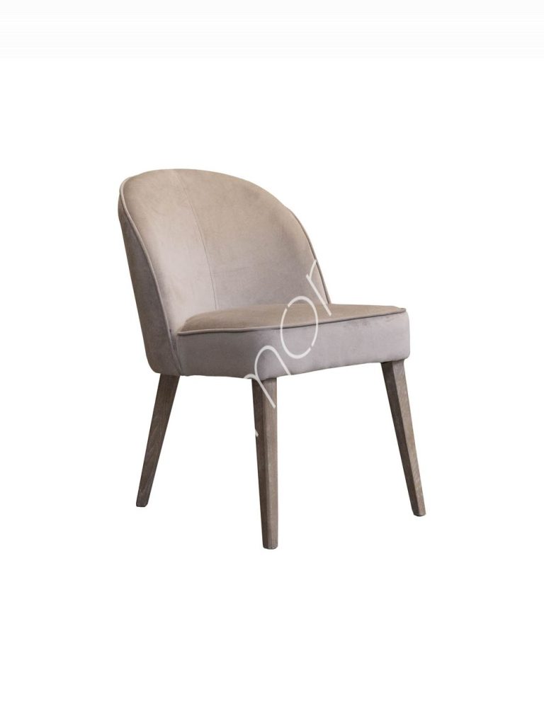 Dining chair Jip natural velvet 49x65x80