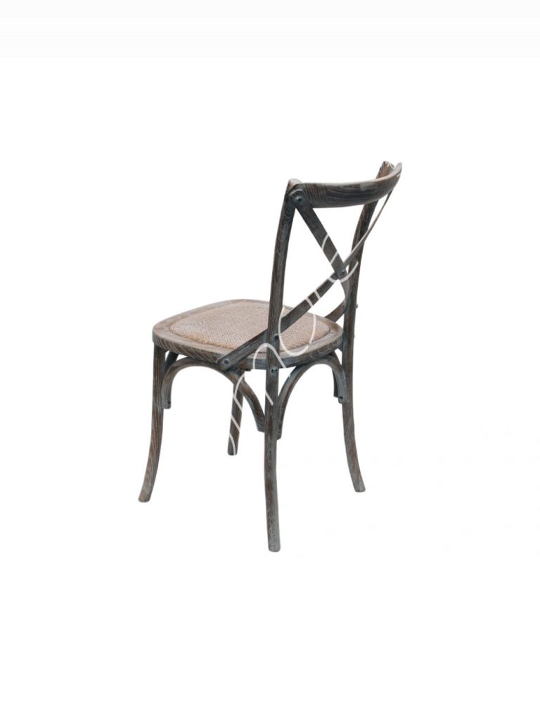 D.chair Ralph ash grey wash w/grey wood back 49x56x88