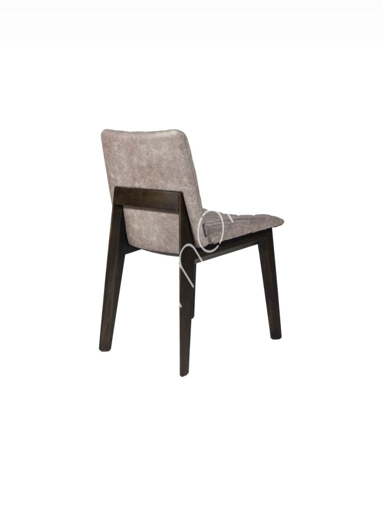 Dining chair Isabel grey PU 48x57x80