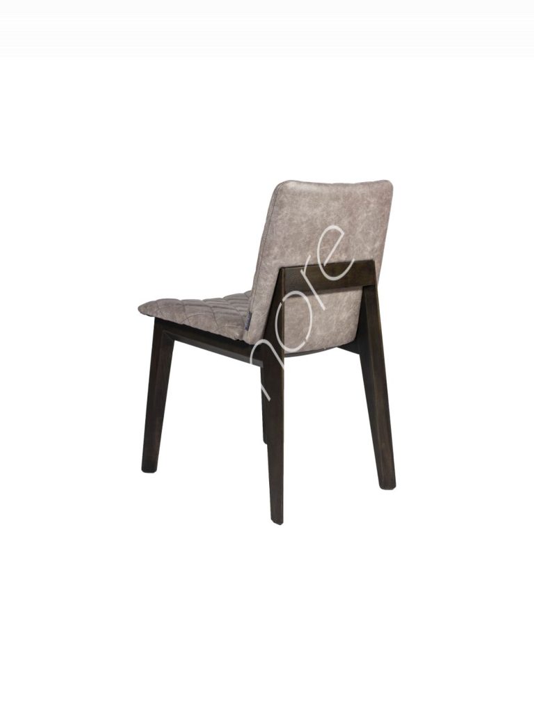 Dining chair Isabel grey PU 48x57x80