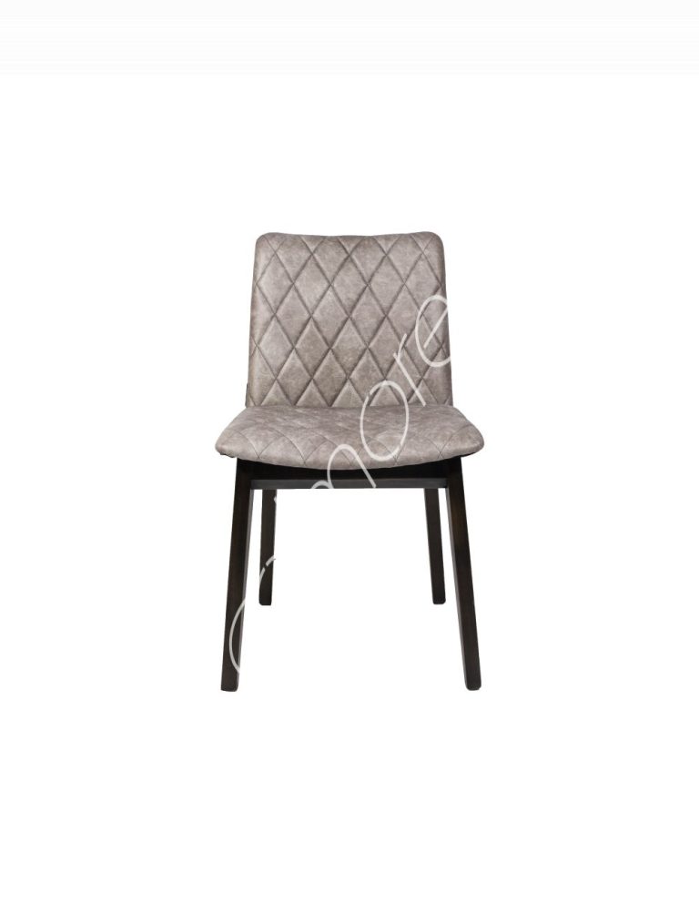 Dining chair Isabel grey PU 48x57x80