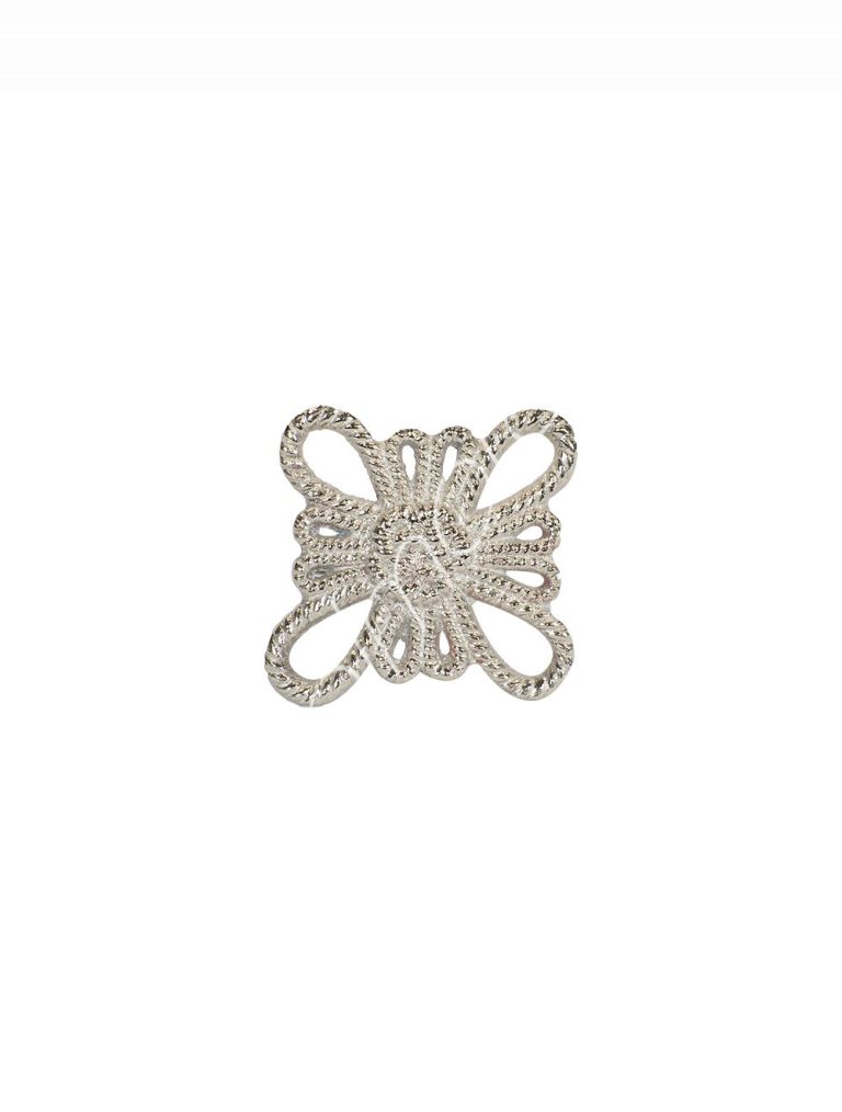 Napkin ring S/4 BR/NI 5x5x4