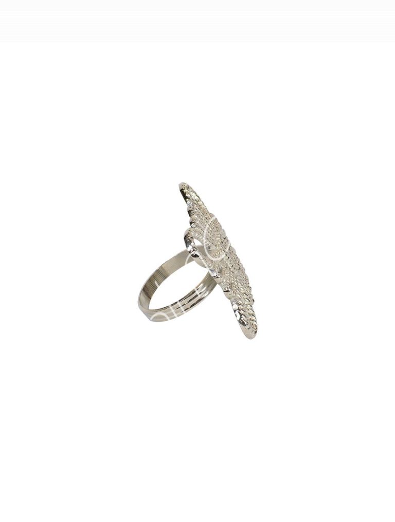 Napkin ring S/4 BR/NI 5x5x4