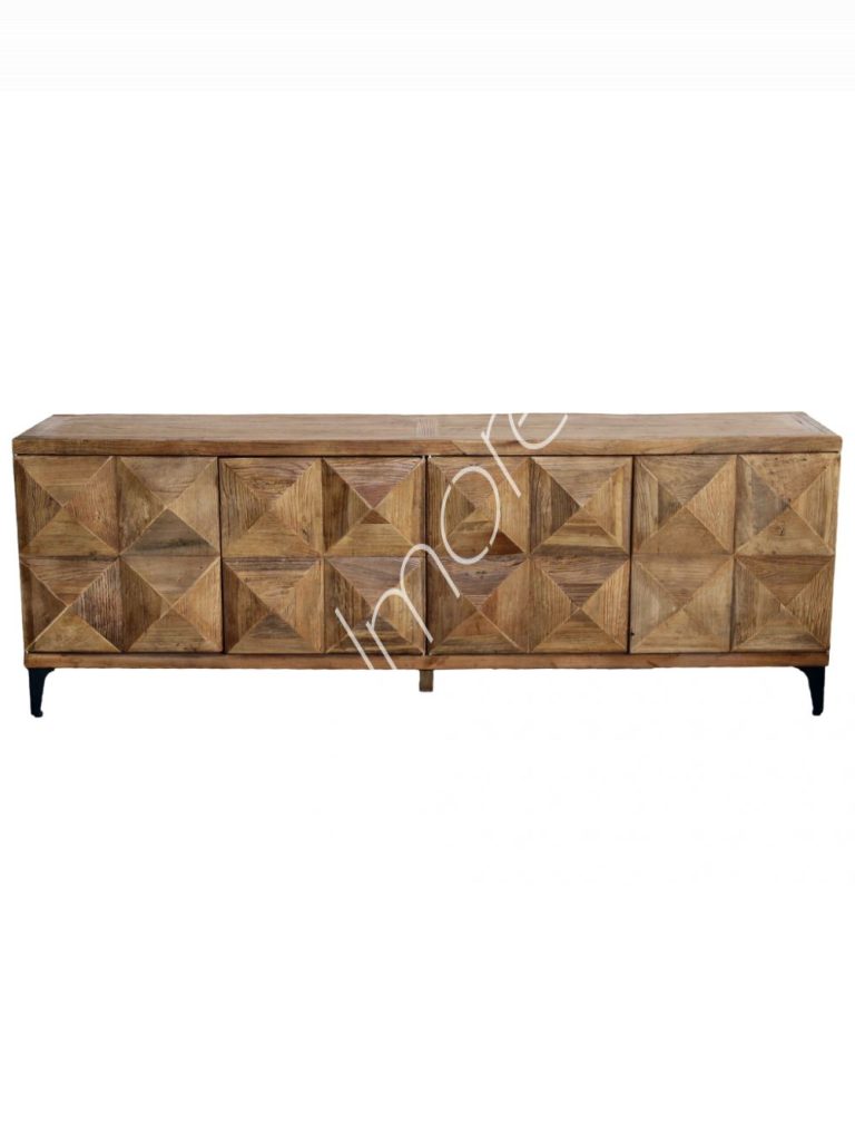 Sideboard natural IR old elm 220x50x77
